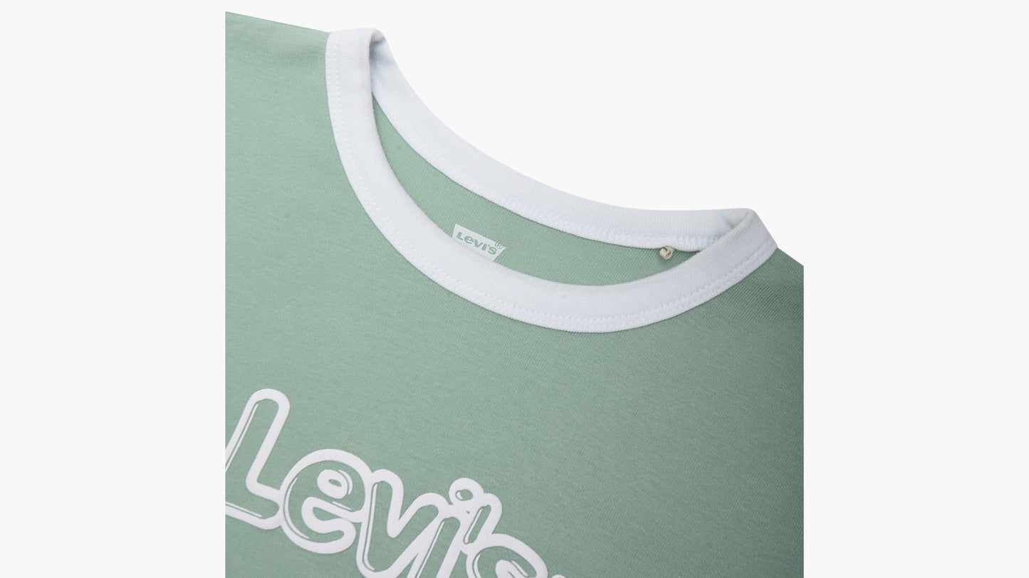 Levi's® Women's Graphic Ringer Mini T-Shirt