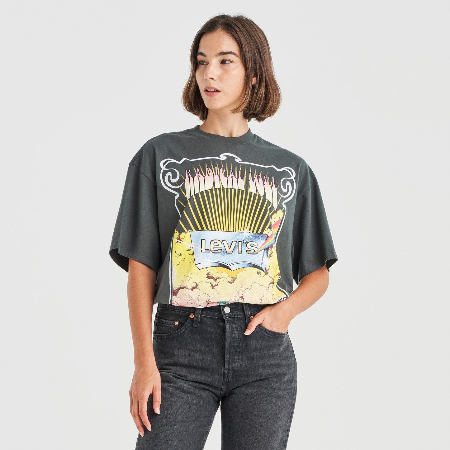 Levi's®寬鬆圖案 Tee | 女裝