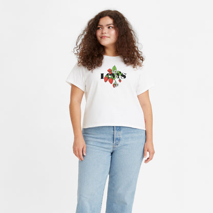 Levi’s® Logo圖案黃色 Tee | 女裝