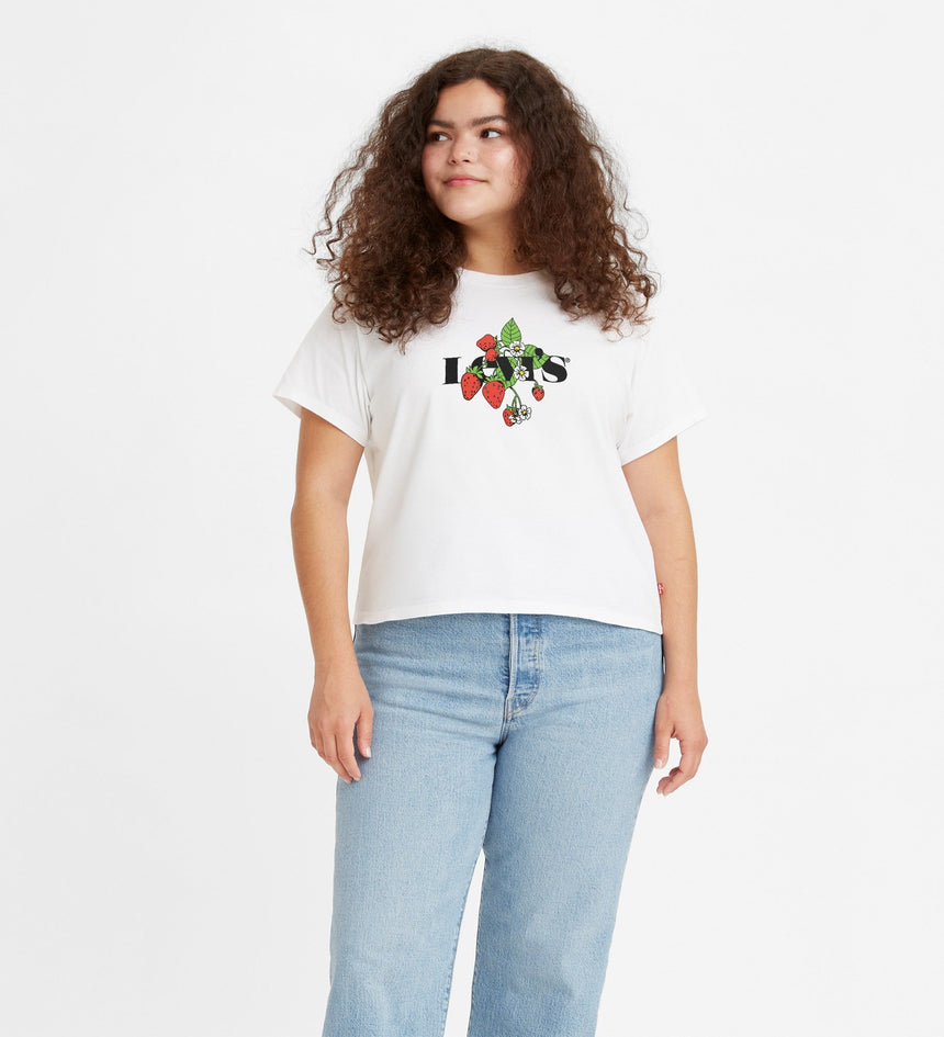 levi’s® logo圖案黃色 tee | 女裝 699730215XS- Neutral – Levi's 香港