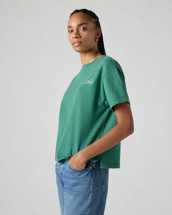 levi's® women's graphic vintage sport tee 005H30000XS- Green  – Levi's Hong Kong