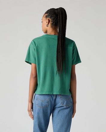 levi's® women's graphic vintage sport tee 005H30000XS- Green  – Levi's Hong Kong