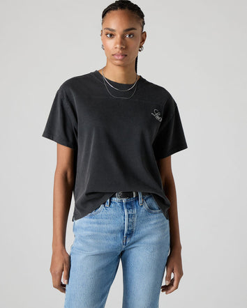 levi's® women's graphic vintage sport tee 005H30004XS- Black  – Levi's Hong Kong