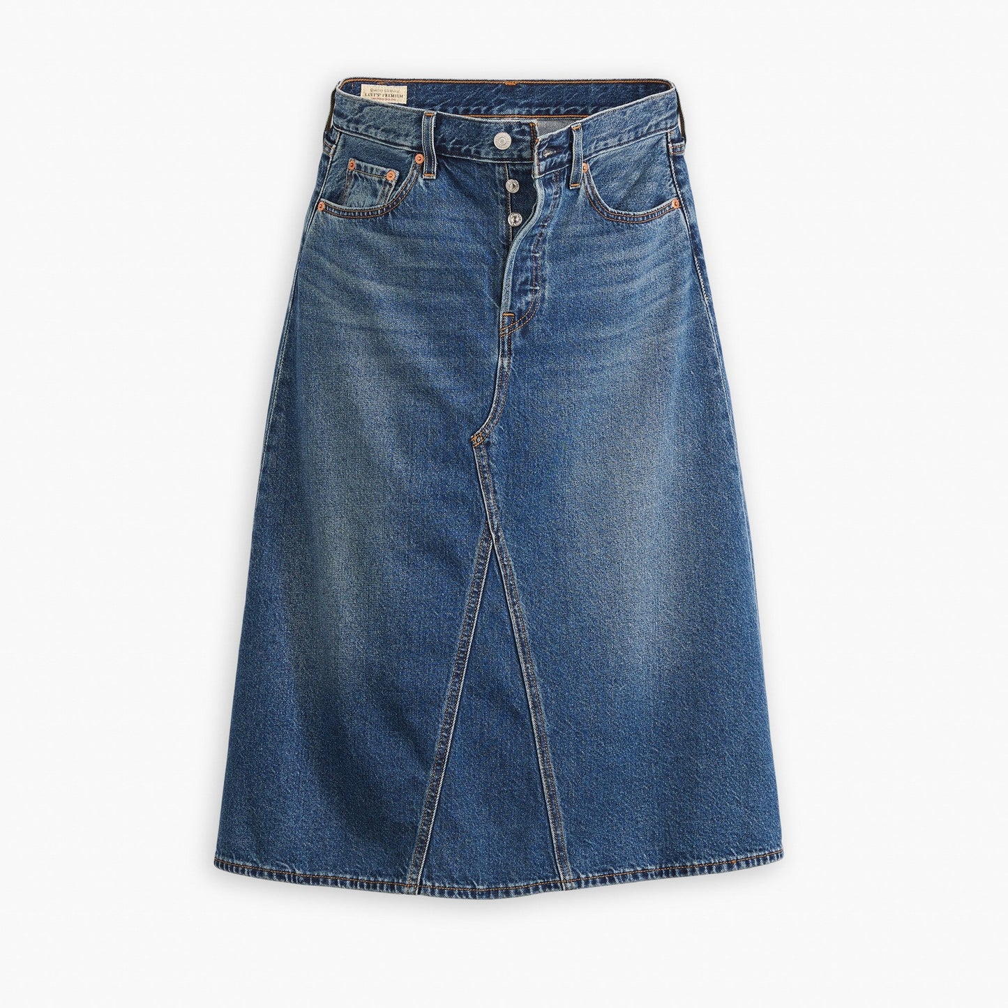 Levi's® Women's High-Rise A-Line Deconstructed Skirt