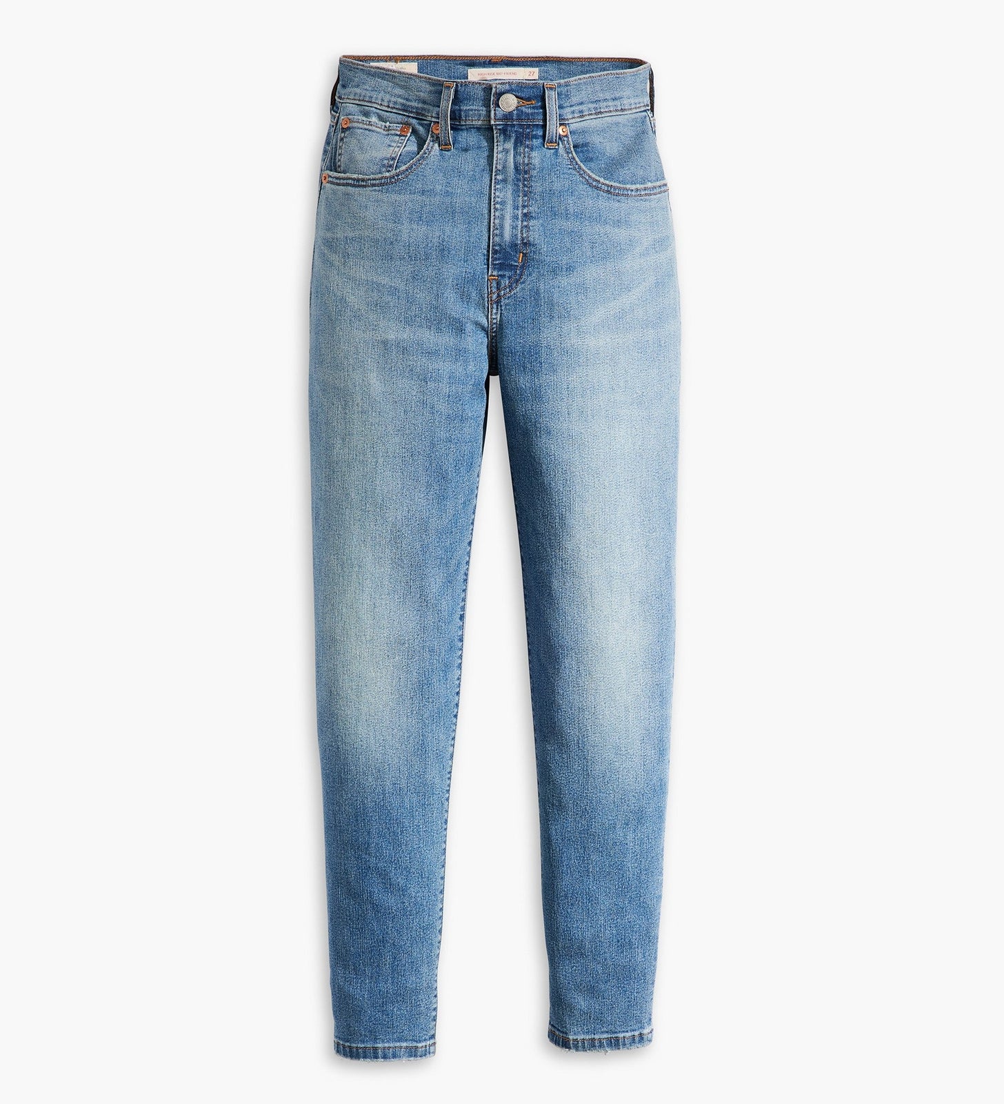 levi's® 高腰男友 boyfriend 牛仔褲 | 女裝 8587301312427 Cool Blue And True - Med Indigo - Worn In – Levi's 香港