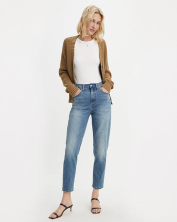 levi's® women's high-rise boyfriend jeans 8587301312527 Cool Blue And True - Med Indigo - Worn In  – Levi's Hong Kong