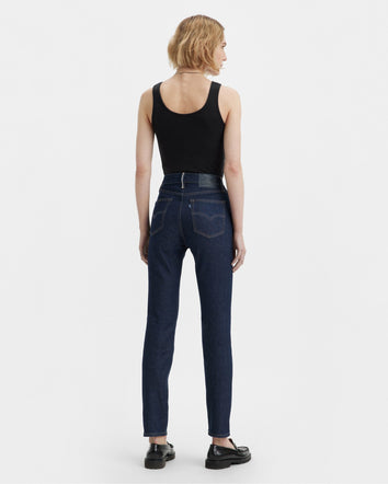 levi's® women's high-rise slim jeans A589100002429 MOJ High Rise Slim Dark Rinse  – Levi's Hong Kong