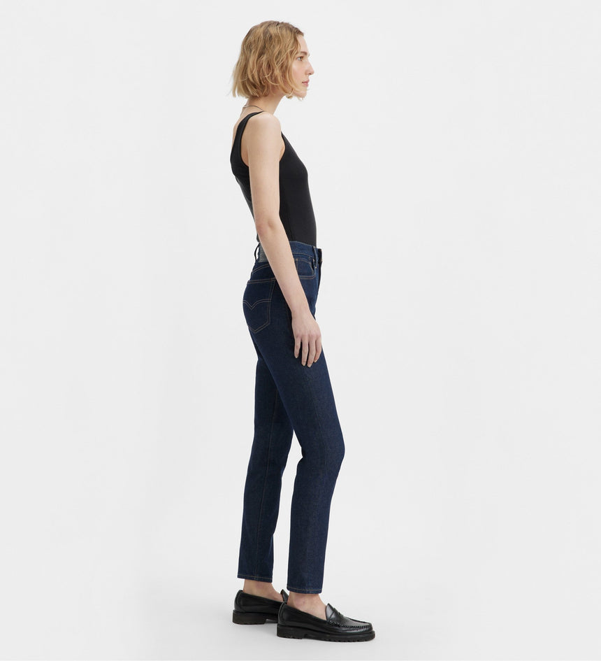 levi's® women's high-rise slim jeans A589100002429 MOJ High Rise Slim Dark Rinse – Levi's Hong Kong