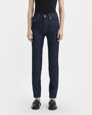levi's® women's high-rise slim jeans A589100002429 MOJ High Rise Slim Dark Rinse  – Levi's Hong Kong