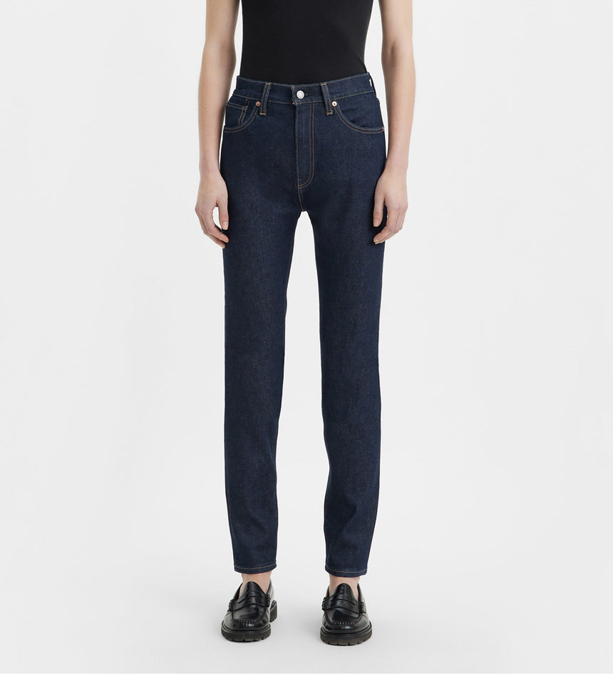 levi's® women's high-rise slim jeans A589100002429 MOJ High Rise Slim Dark Rinse – Levi's Hong Kong