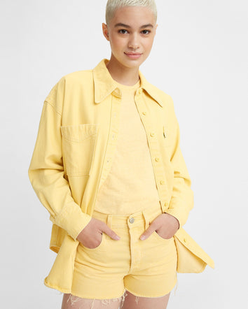 levi's® women's jadon denim shirt A17760004XXS- Yellow  – Levi's Hong Kong