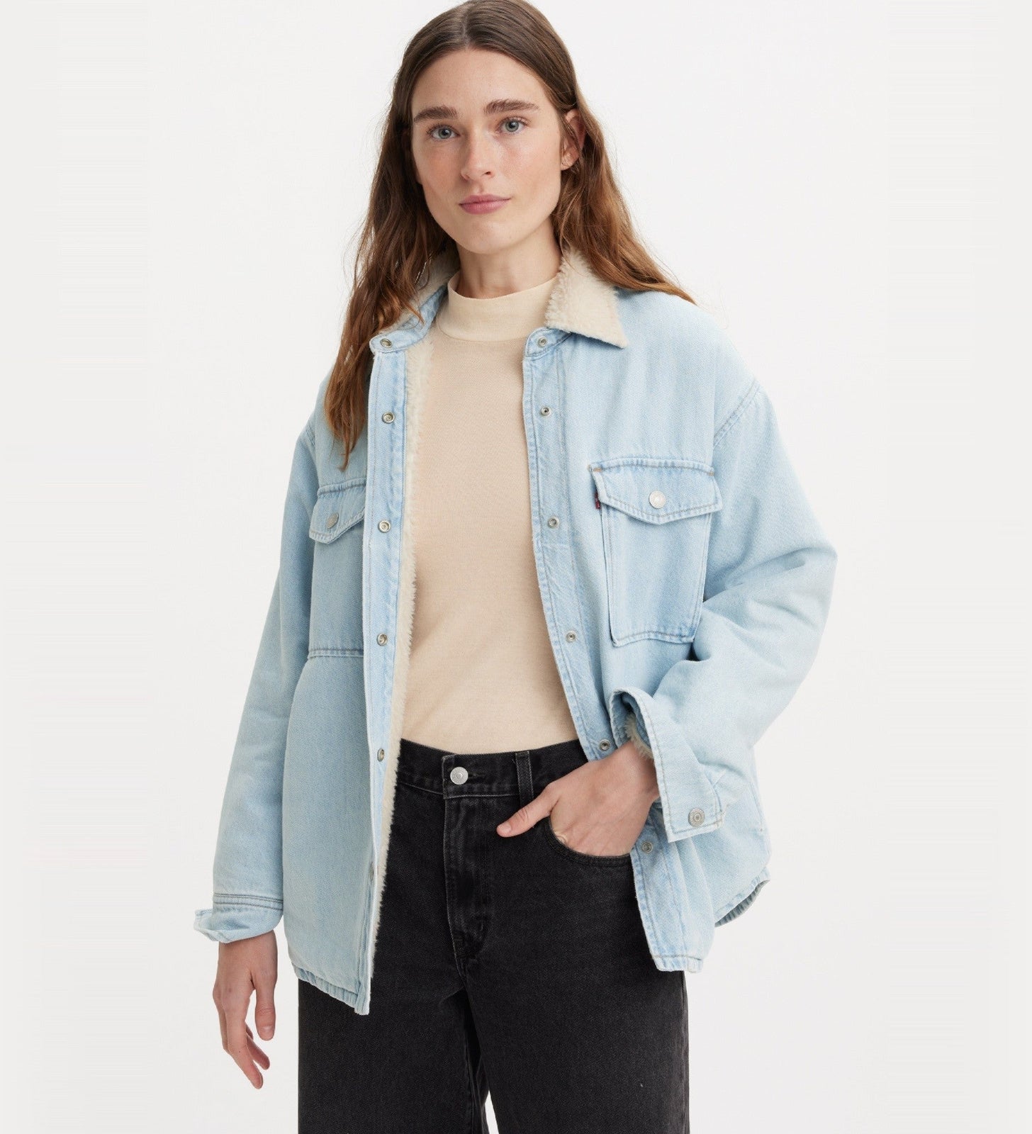 levi’s® women’s lola shacket A71830010XXS- Glad To Meet You – Levi's Hong Kong