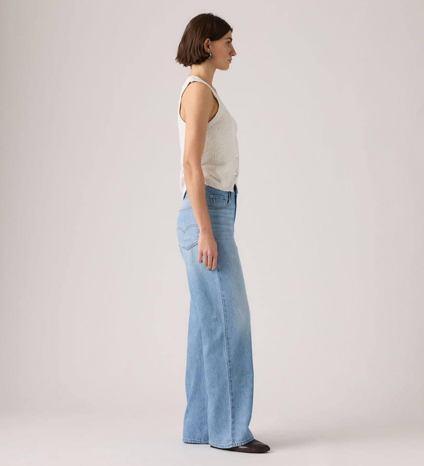 levi’s® 女裝寬鬆靴型牛仔褲    005DO00112429 Light Indigo – Levi's 香港