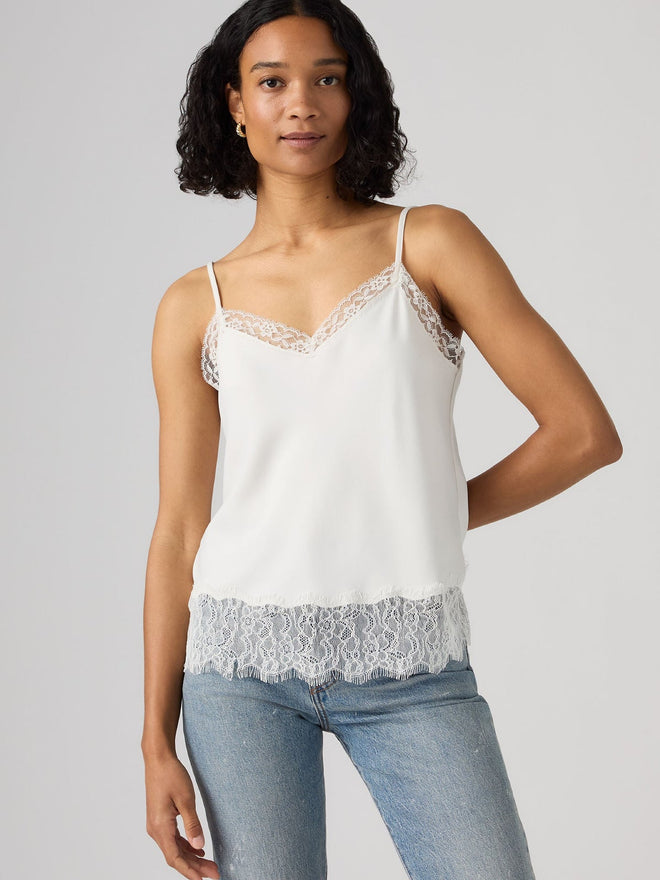 rosé's style levi's® lynn cami 00ATU0000XS- Whisper White  – Levi's Hong Kong