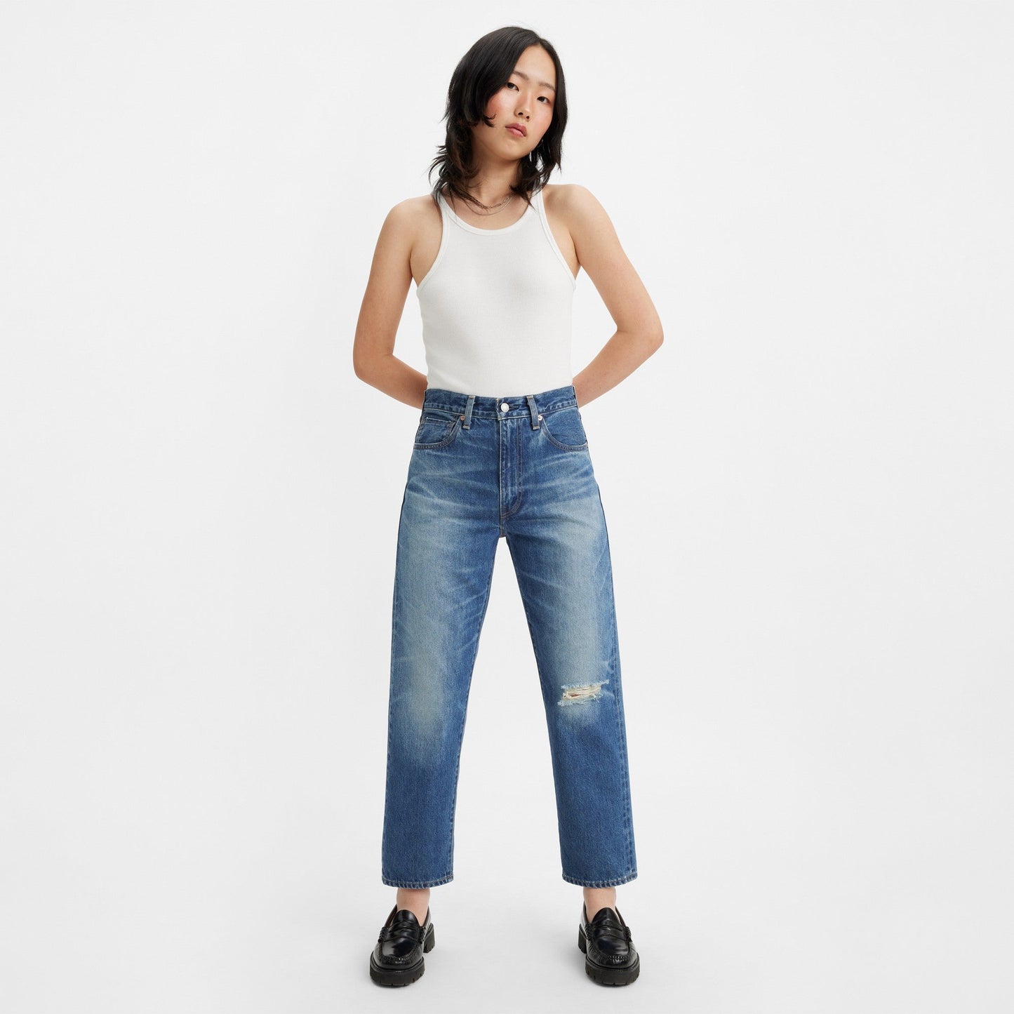 Levi's® 日本製直筒牛仔褲 | 女裝