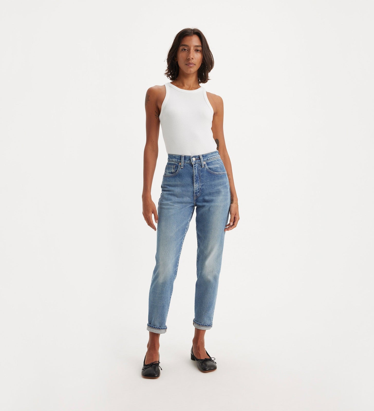 levi's® mij 日本製高腰男友 boyfriend 牛仔褲 | 女裝 A589300042727 MIJ Tansui – Levi's 香港