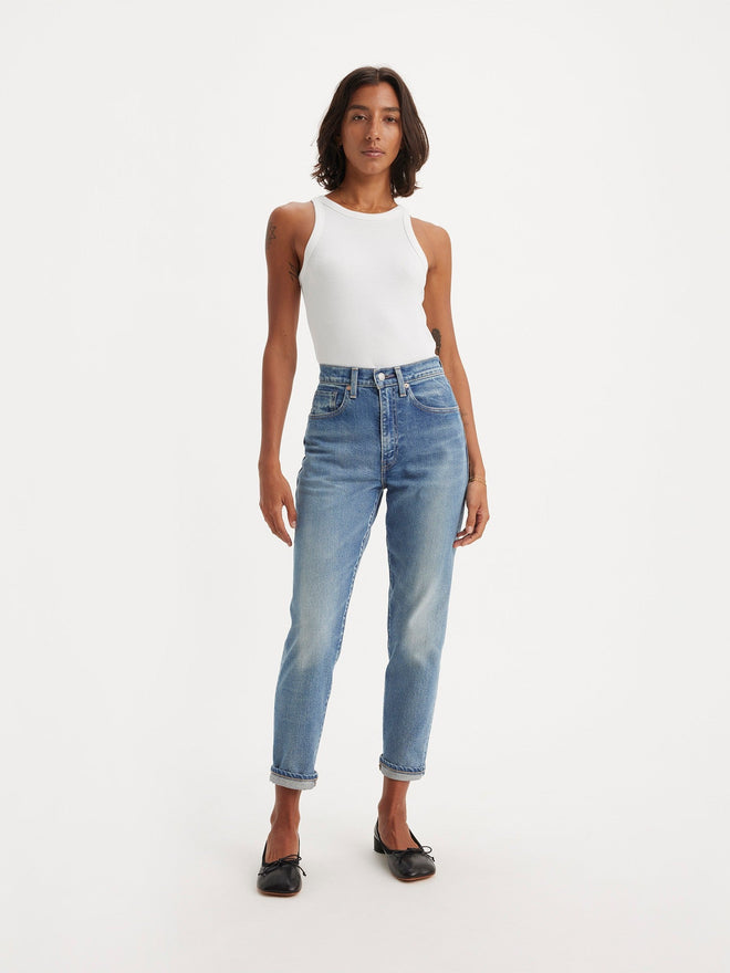 levi's® women's made in japan high-rise boyfriend jeans A589300042427 MIJ Tansui  – Levi's Hong Kong