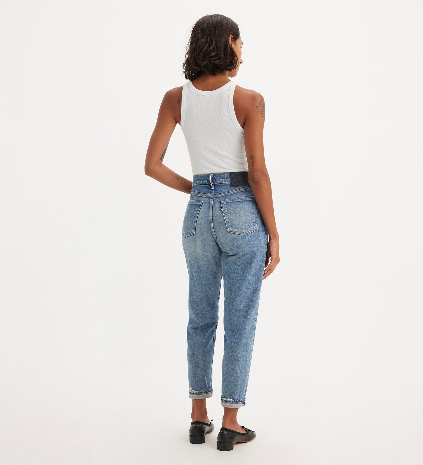 levi's® mij 日本製高腰男友 boyfriend 牛仔褲 | 女裝 A589300042727 MIJ Tansui – Levi's 香港