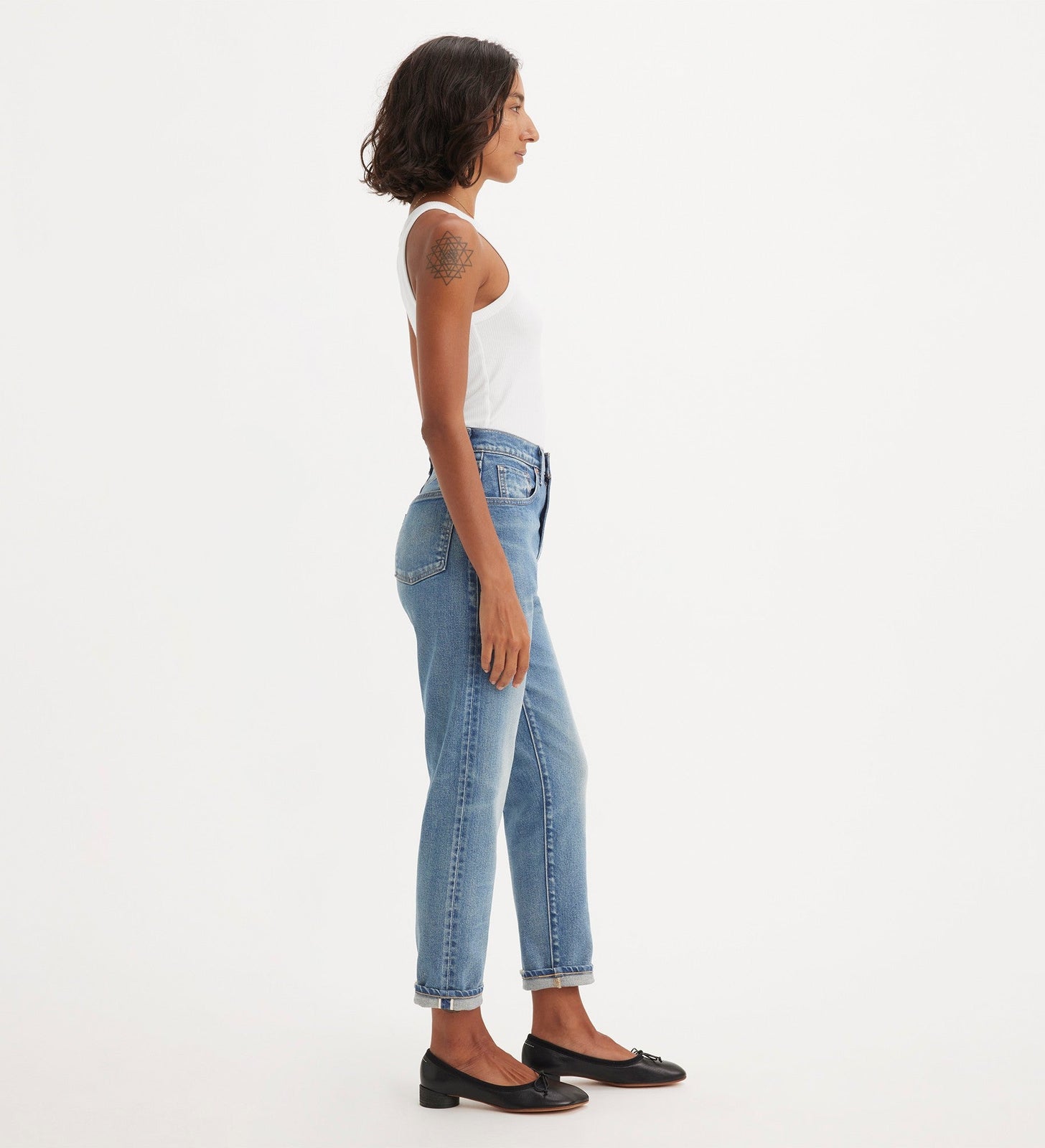 levi's® mij 日本製高腰男友 boyfriend 牛仔褲 | 女裝 A589300042727 MIJ Tansui – Levi's 香港