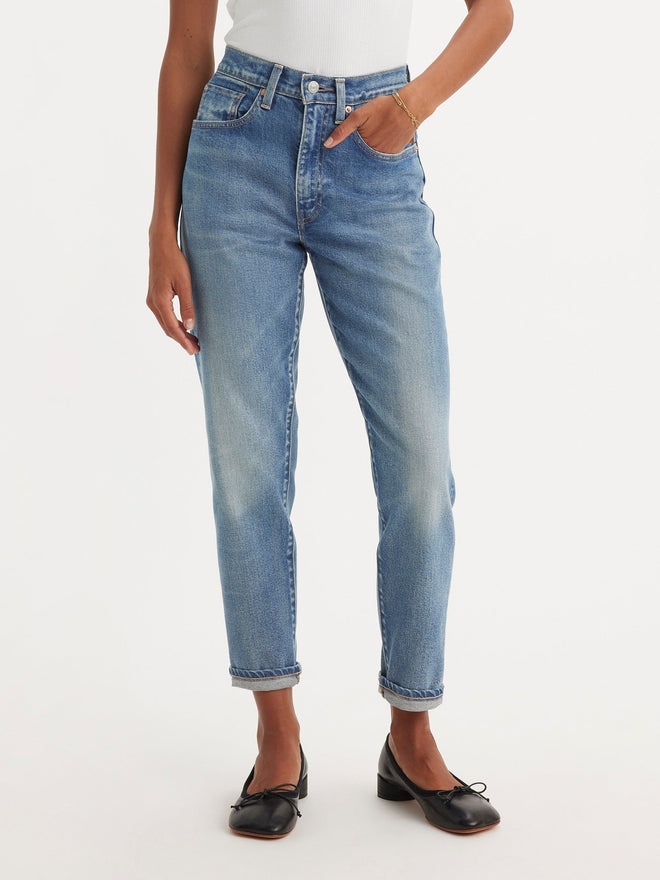 levi's® women's made in japan high-rise boyfriend jeans A589300042427 MIJ Tansui  – Levi's Hong Kong