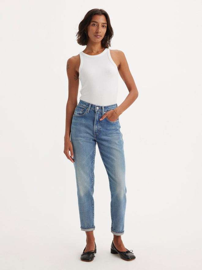 levi's® women's made in japan high-rise boyfriend jeans A589300042427 MIJ Tansui  – Levi's Hong Kong