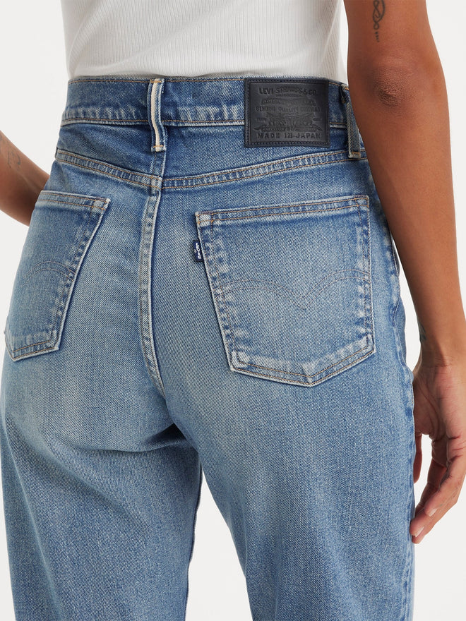 levi's® women's made in japan high-rise boyfriend jeans A589300042427 MIJ Tansui  – Levi's Hong Kong