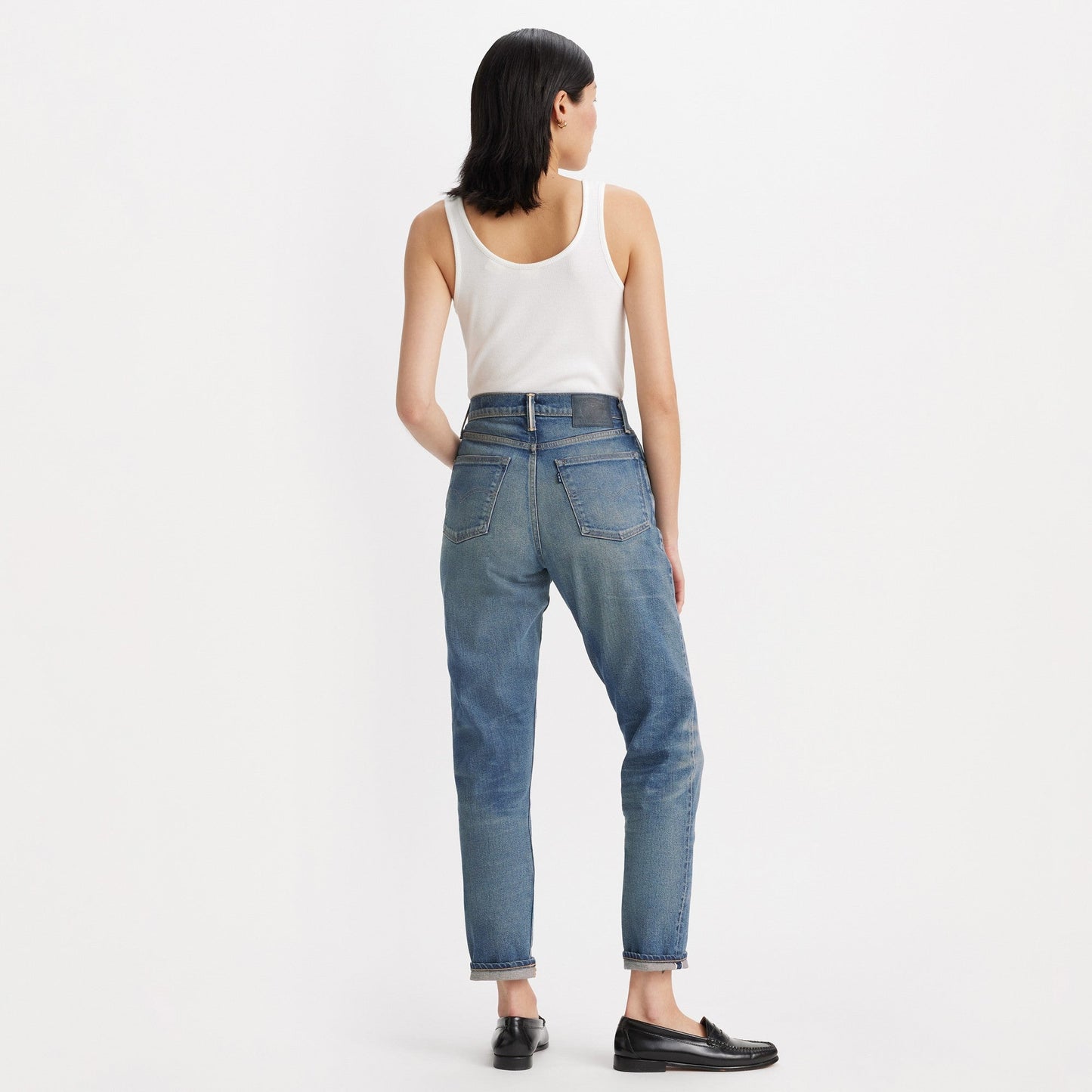 Levi’s®  日本製高腰男友牛仔褲| 女裝