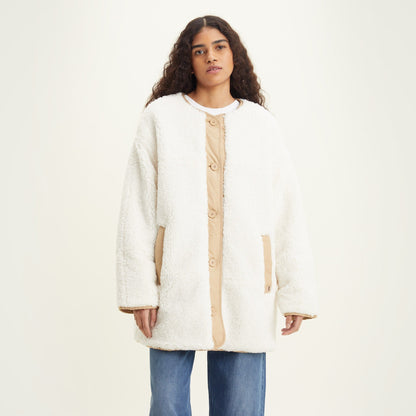 Levi's®Marlowe羊羔毛雙面外套 | 女裝