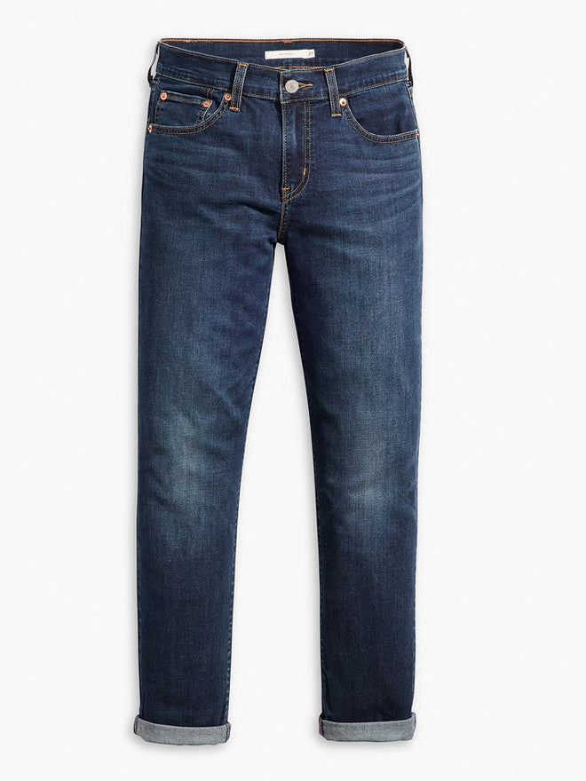 levi's® women's mid-rise boyfriend jeans 1988703182427 Dark Indigo  – Levi's Hong Kong