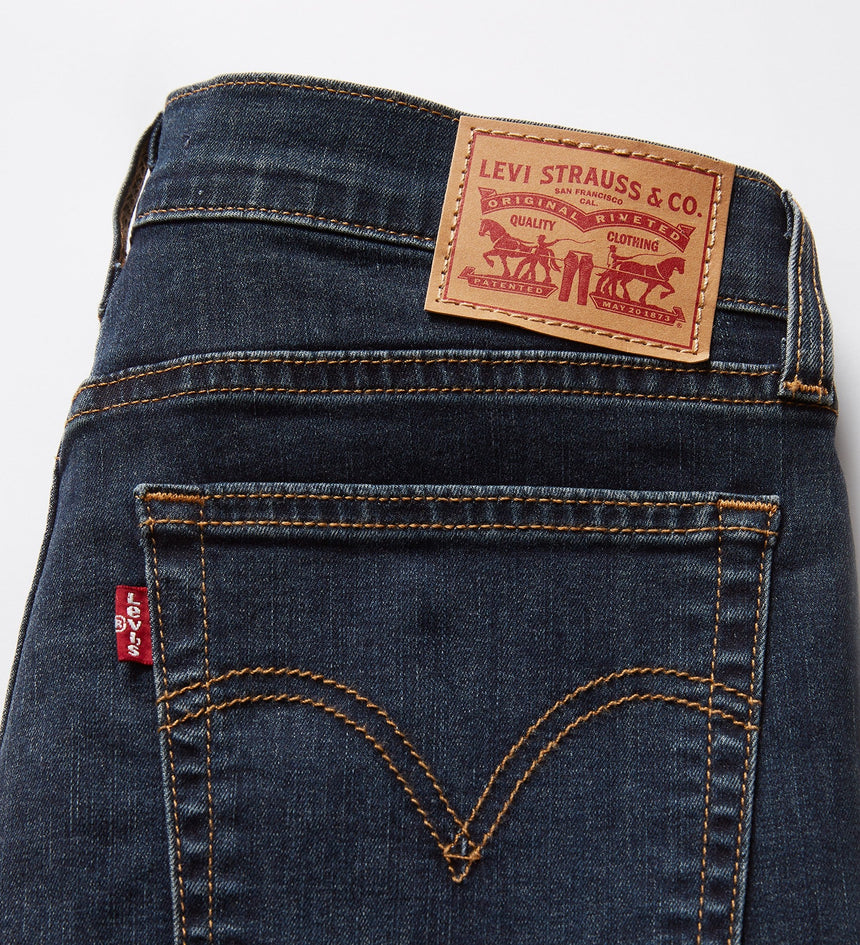 levi's® 中腰男友風牛仔褲 | 女裝 1988703182427 Dark Indigo – Levi's 香港