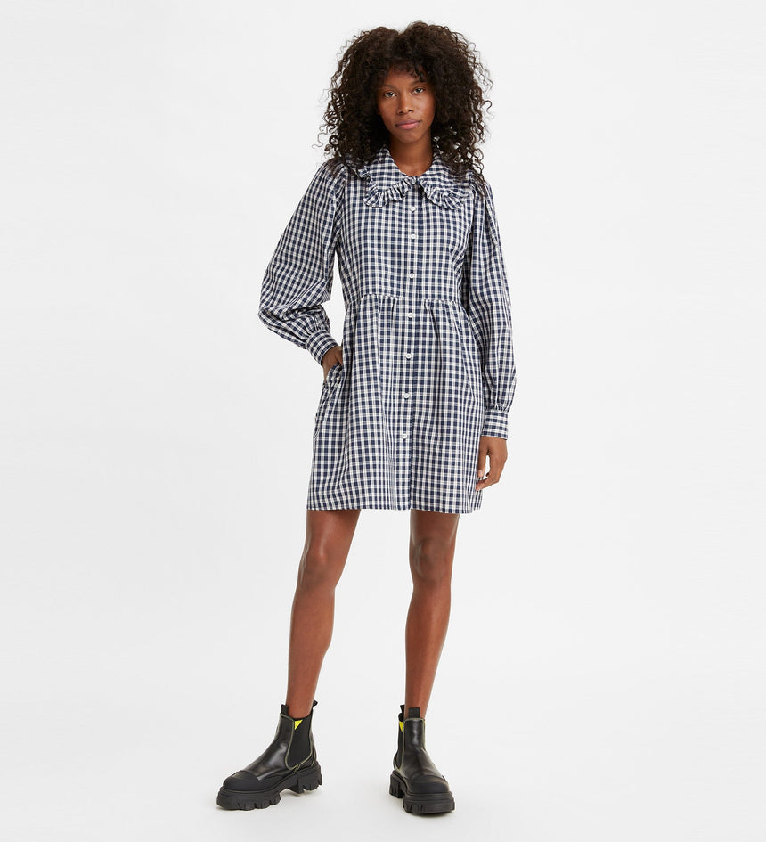 levi's® women's mira dress A08020001XS- Caviar – Levi's Hong Kong