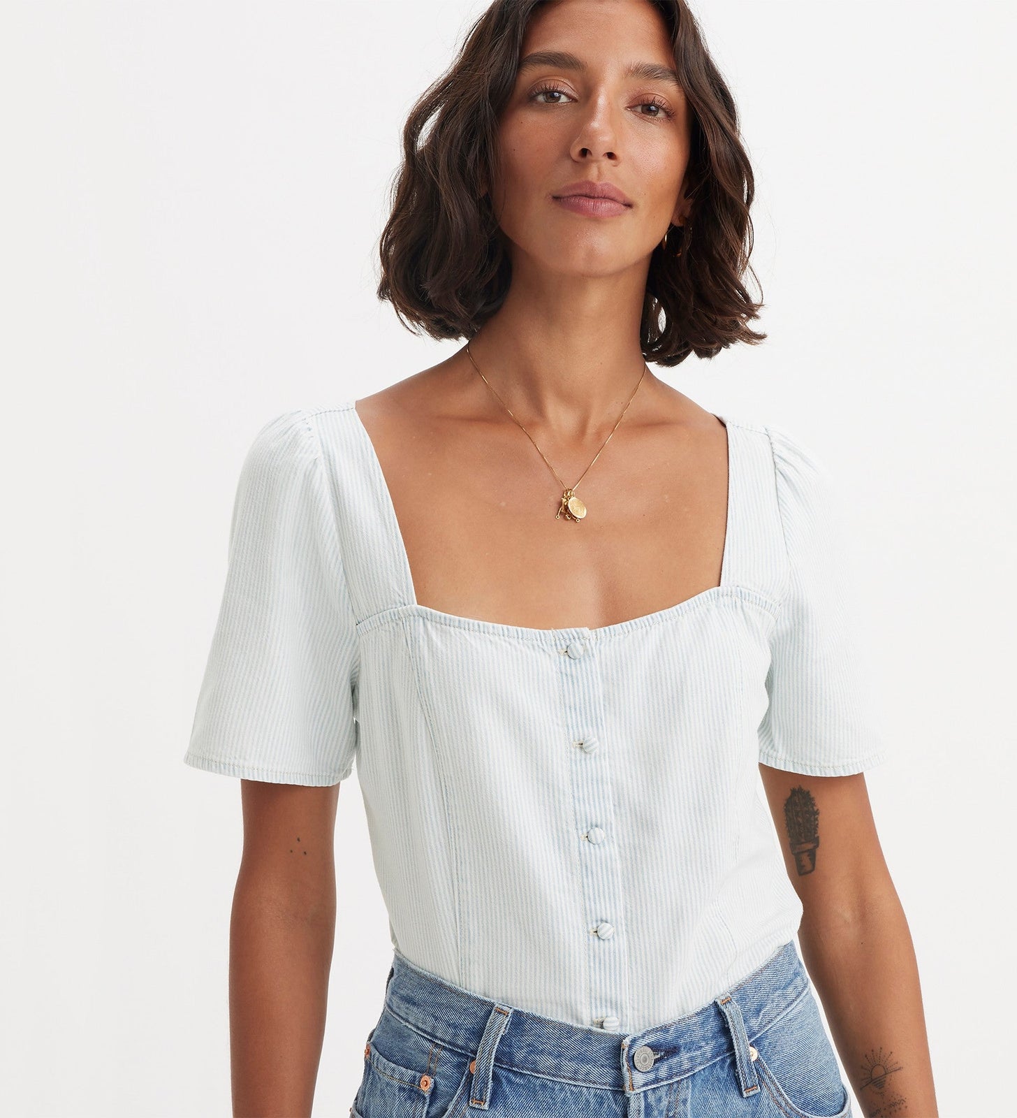 levi's®  pascale 短袖上衣 | 女裝 A73320006XS- Smell Ya Later – Levi's 香港