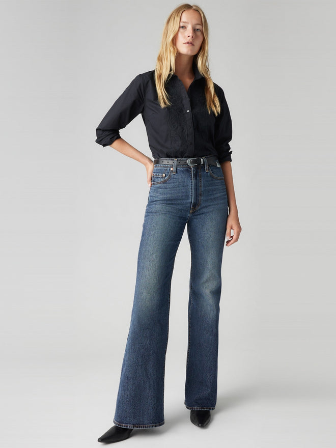 levi's® 高腰喇叭牛仔褲 | 女裝 A750300192330 Romantic Story  – Levi's 香港