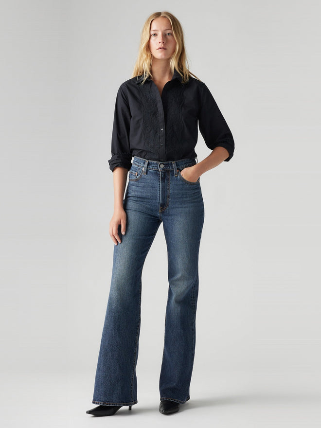 levi's® 高腰喇叭牛仔褲 | 女裝 A750300192330 Romantic Story  – Levi's 香港
