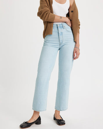 levi's® women's ribcage straight ankle jeans 7269301112527 Ojai Shore - Blue  – Levi's Hong Kong