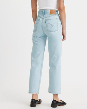levi's® women's ribcage straight ankle jeans 7269301112527 Ojai Shore - Blue  – Levi's Hong Kong