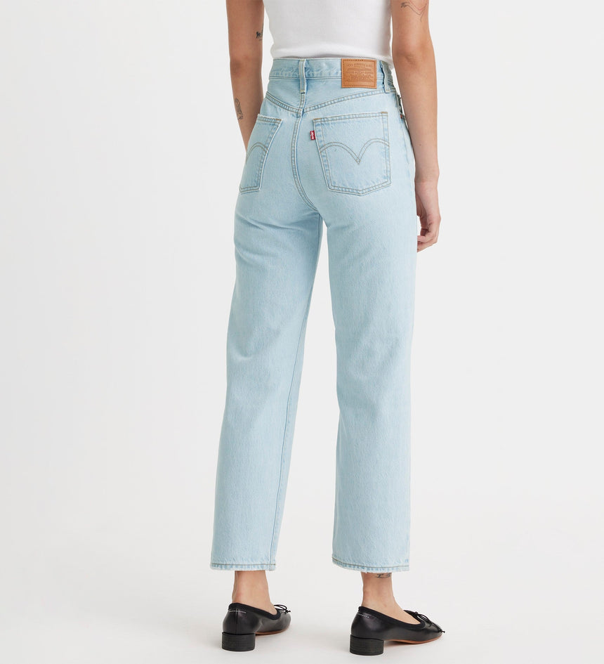 levi's® ribcage 高腰直腳牛仔褲 | 女裝 7269301112527 Ojai Shore - Blue – Levi's 香港