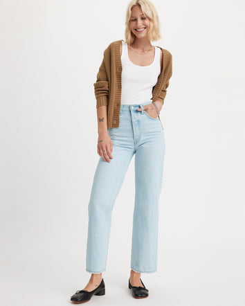 levi's® women's ribcage straight ankle jeans 7269301112527 Ojai Shore - Blue  – Levi's Hong Kong