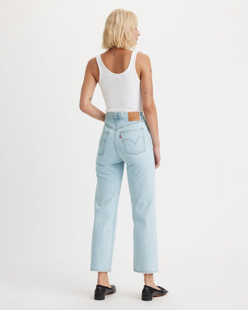 levi's® women's ribcage straight ankle jeans 7269301112527 Ojai Shore - Blue  – Levi's Hong Kong