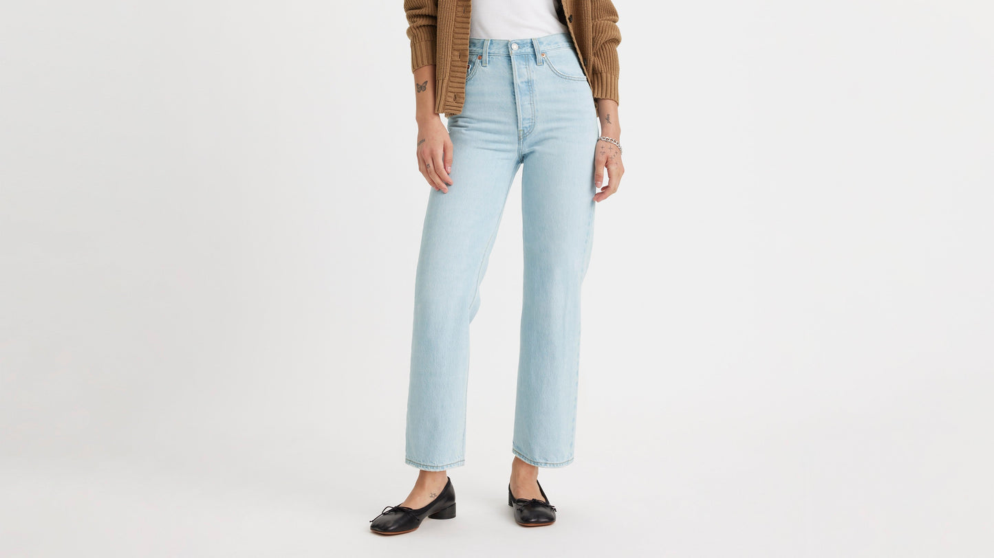 Levi's® Ribcage 高腰直腳牛仔褲 | 女裝