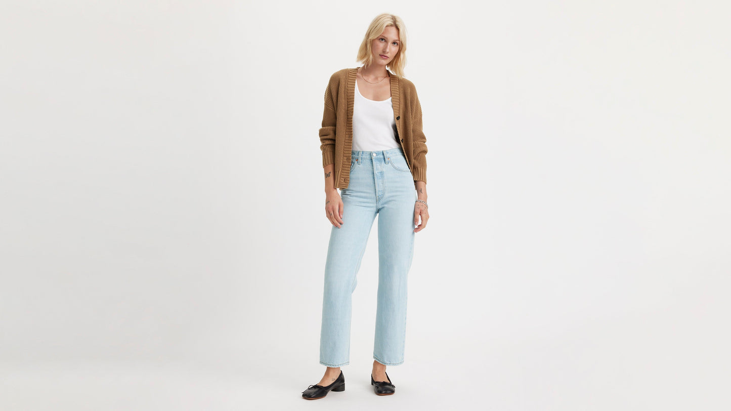 Levi's® Ribcage 高腰直腳牛仔褲 | 女裝