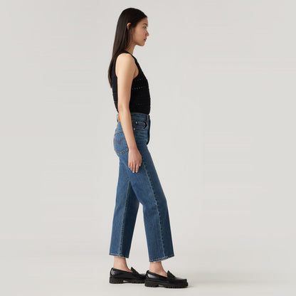 Levi's® Ribcage 高腰直腳九分牛仔褲 | 女裝