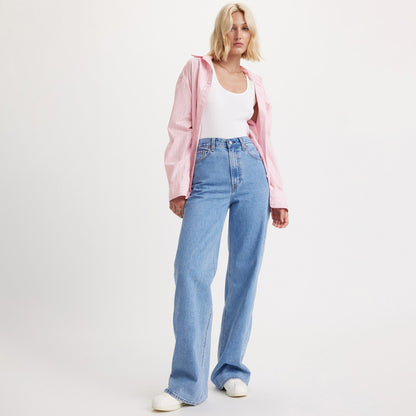 Levi's® 女士Ribcage 闊腳牛仔褲 | 女裝