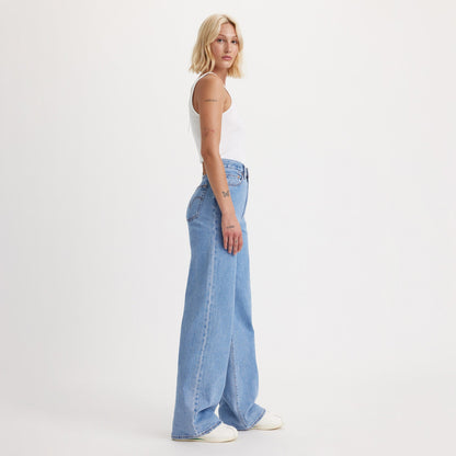Levi's® 女士Ribcage 闊腳牛仔褲 | 女裝