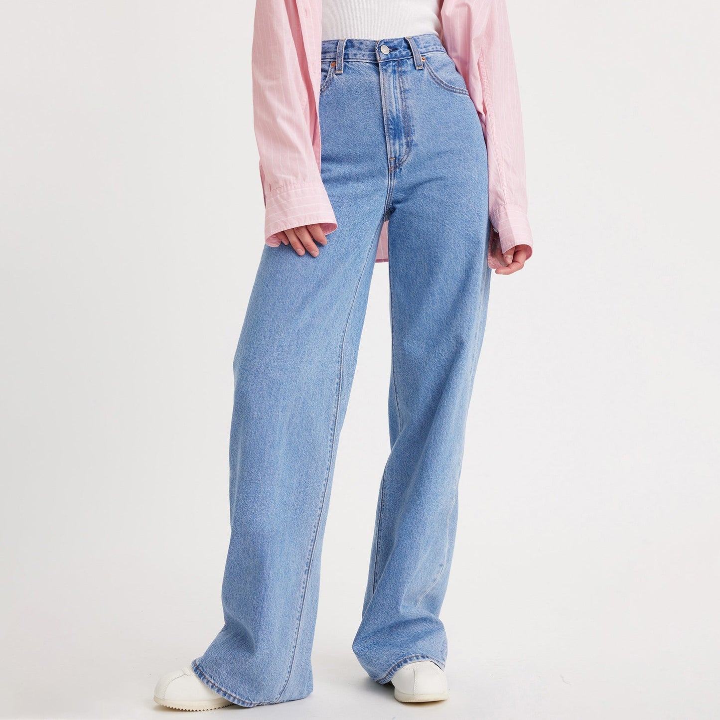 Levi's® 女士Ribcage 闊腳牛仔褲 | 女裝