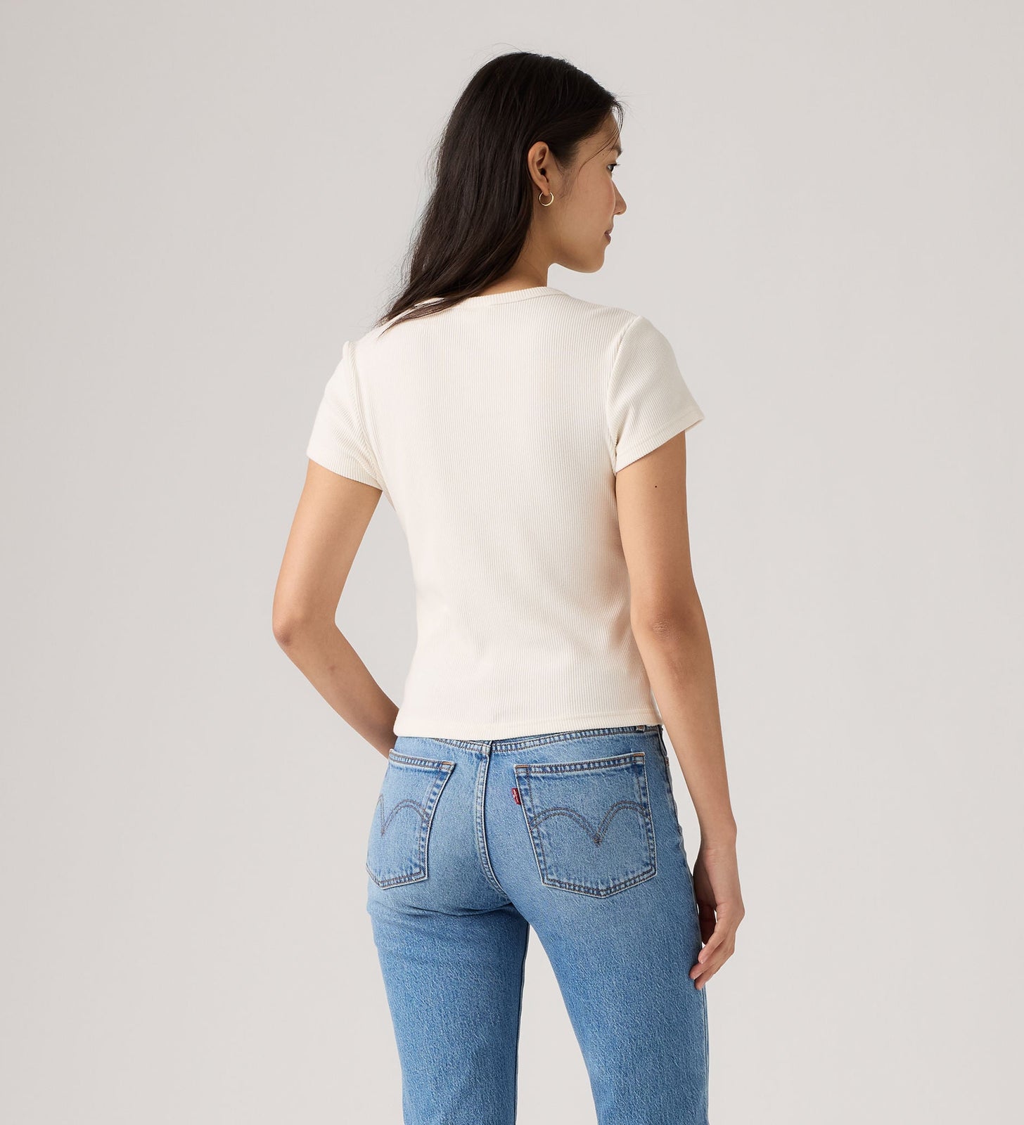 levi's® rory button-through 鈕扣襯衫 | 女裝   0086M0001XS- White – Levi's 香港