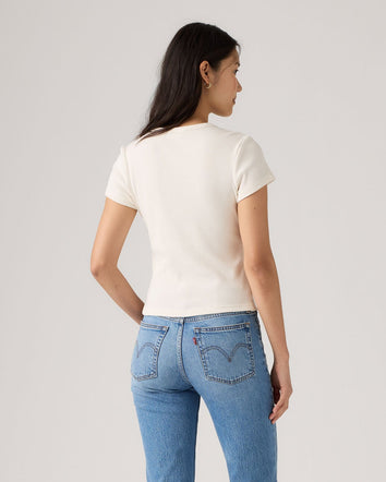 levi's® women's rory button-through shirt 0086M0001S- White  – Levi's Hong Kong