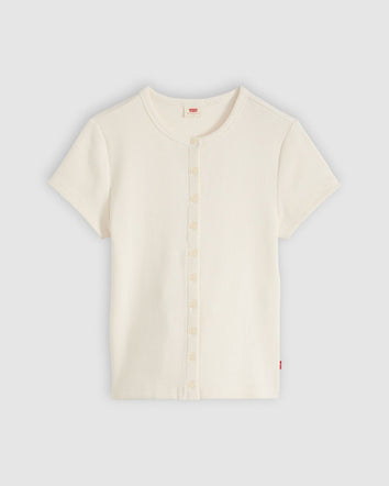 levi's® women's rory button-through shirt 0086M0001S- White  – Levi's Hong Kong