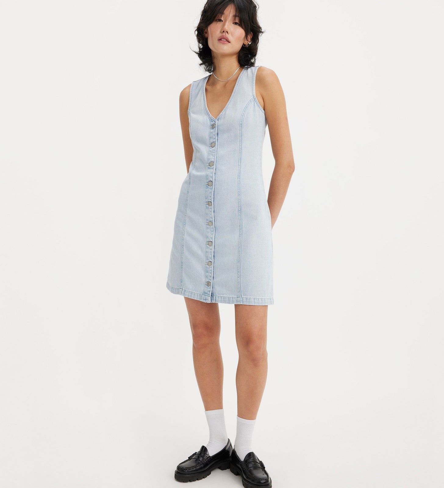 levi's® women's thora denim mini dress A76000000M- Never Going To Change 2 – Levi's Hong Kong