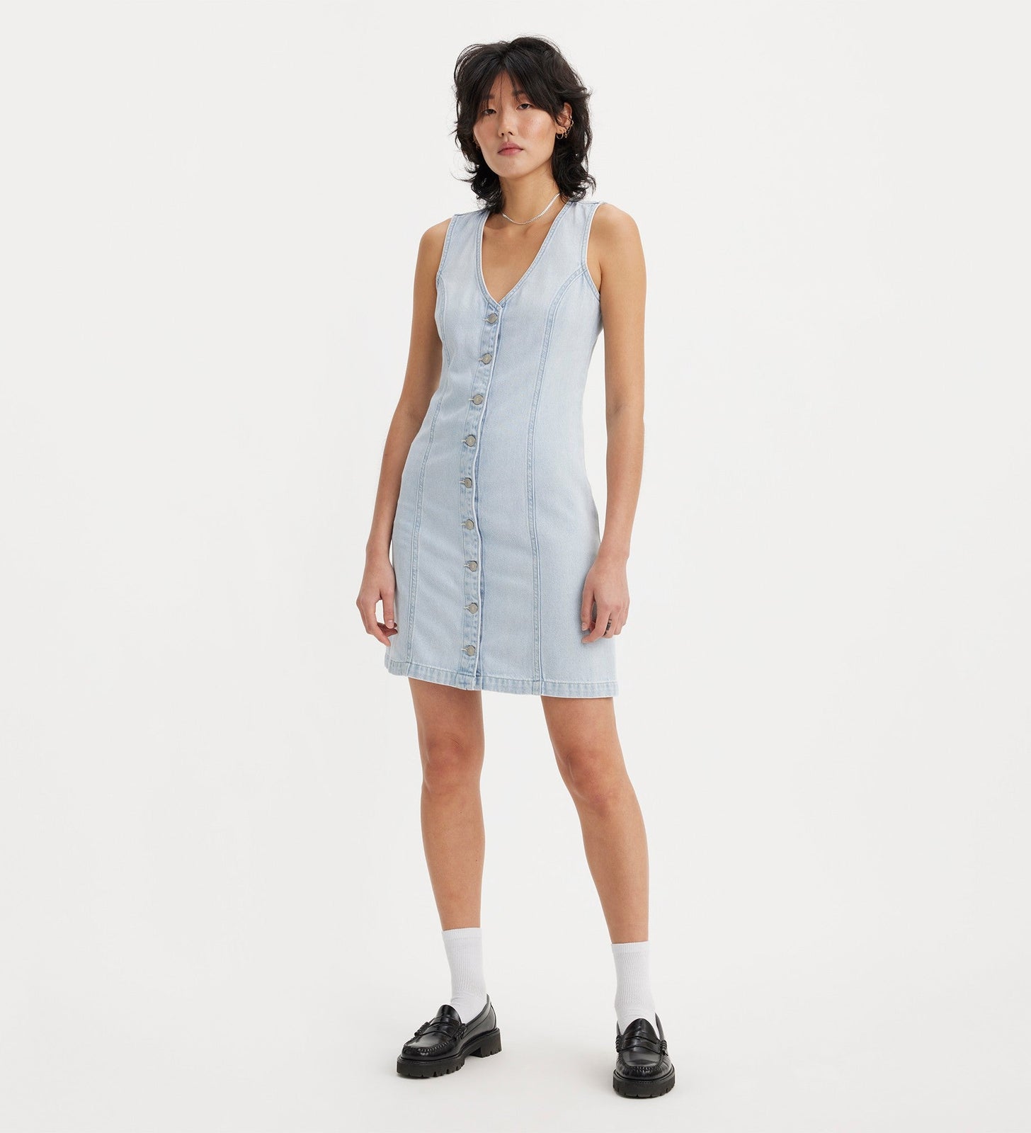 levi's® women's thora denim mini dress A76000000M- Never Going To Change 2 – Levi's Hong Kong